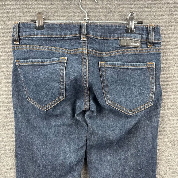 Hurley Jeans Womens 28/8 Ultra Low Rise Skinny Designer Denim Stretch Modern Y2K - Picture 4 of 13